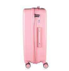 Medium Suitcase 23KG Unbreakable Polypropylene Dubai Expandable Rotating Pink - Rusty Rose - View 2