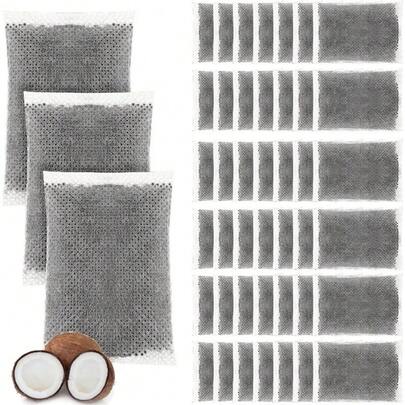 50pcs Activated Carbon Filters Coconut Shell For Water Purifier Pet Water Dispenser Distiller