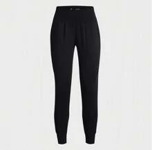 Under Armour Meridian Jogger feminino fitness ao ar livre correndo treinamento calças esportivas confortáveis respiráveis alta elasticidade