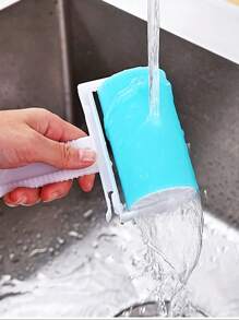 1/2pcs Reusable Lint Roller Clothes Sticky Dust Remover Brush, Washable Fabric Cleaner For Pet Hair, Lint, Dust
