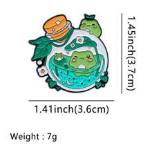 3pcs/Set Cute Funny Enamel Pin Lapel Pins Badges On Backpack Women's Brooch Clothes Gift Jewelry Fashion Accessories