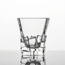 5 pièces Set de carafe à whisky de 750 ml/300 ml de design créatif en forme d'iceberg. Ensemble de verrerie de luxe et élégante pour le whisky, idéal pour le brandy, le rhum, la tequila, la vodka. Utilisation à la maison, dans les bars et fêtes. Cadeau parfait pour le père, le mari ou le petit ami.