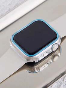 1 pezzo Custodia protettiva per Apple Watch S10 che brilla al buio, antigraffio, antiurto per 8/9/SE, Elegante copertura di orologio smart per 40mm/41mm/42mm/44mm/45mm/46mm/49mm
