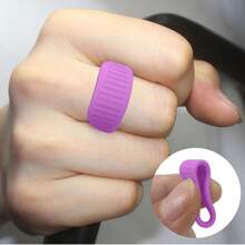 7 - Pack Women's Silicone Rings In Multiple Colors - Soft, Hypoallergenic & Stylish