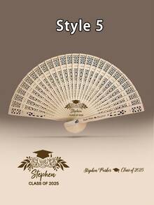 Personalized Graduation Fans Bachelor's Degree Graduation Gift Custom Nursing Graduation Favors Gift For 2025 Graduates Graduation Presents - Multicolor - View 10