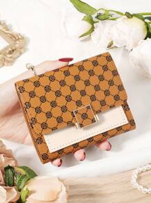 Burgundy Bag Charry Red Bag Wine Red Bag Coin Pocket Double Fold Women's Wallet Mini Women's Fashionable Wallet With Multiple Card Slots And ID Card Window Very Suitable For Outdoor Travel And Returning To School For Women Wallet Mini Wallet Purse Wallet Small Wallet