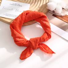 1pc Casual Polyester Fiber Anti-Pilling & Wrinkle Scarf, Suitable For All Seasons - Multicolor - View 2
