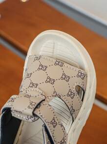 Sandali casual con suola morbida per bebè unisex, scarpe da passeggio versatili per bimbi in estate
