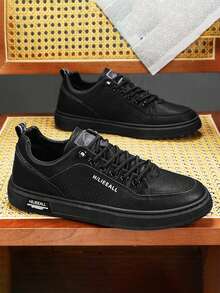 New Men's Skateboard Shoes, Fashion Korean Style Sports Shoes, Breathable White Shoes, Flat Skateboard Shoes, Versatile Shoes (New Shoelace Decoration Strips Added)