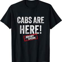 Jersey Shore - Cabs Are Here T-Shirt - Black - View 1