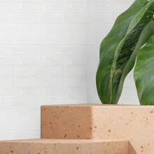 4/10/20 piezas Sencillos adhesivos de pared con apariencia de ladrillo 3D imitación de mármol - Azulejos autoadhesivos a prueba de aceite y humedad, aptos para salpicaderos/renovación de paredes/decoración de baños y comedores