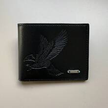 Men's Compact Bifold Wallet With Coin Pocket Minimalist Style Suitable For Summer For Men Wallet Mini Wallet Purse Wallet Coin Wallet Wallet - Black - View 1
