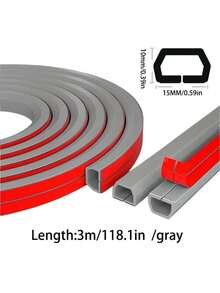 Wall Cord Hider - Self-Adhesive Wire Cover Raceway For Walls, Flexible PVC Cable Concealer For Home And Office - Multicolor - View 15