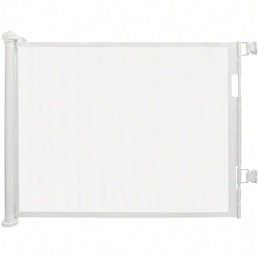 86*180cm Safety Gate Retractable Safety Gate Isolation Gate For Babies And Dogs, Pet Gate Barrier Children's Staircase Stairwell Safety Gate Indoor And Outdoor Use