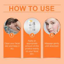 Vitamin C Face Serum – Hydrating & Brightening Skin Care For A Radiant Glow - White - View 9