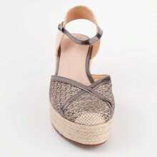 Montevita Comfortable And Casual Wedge Espadrille With Buckle Balenci9 ✅Delivery 24/72H Spain (Peninsula)