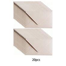 10pcs Burlap Kraft Envelopes For Wedding Party Invitations, Letter Mailing, Postcard Envelopes, Vintage Envelopes, Envelope Size 16.5*11cm (6.5*4.3inches), Letterhead Size 21cm*14.8cm (8.27*6.17inches),10pcs White Burlap Kraft Envelopes,10pcs White Linen Kraft Envelopes + 10pcs Kraft Horizontal Line Letterhead + 10 Fire-Painted Stamps Set,10pcs Tree Pattern Cherry Blossom Pink Kraft Envelopes,Christmas Card Envelope Back To School - White - View 19