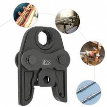 YUNRUX Alicates de prensado de mordazas de prensado de 18 mm, alicates de prensado para tubos compuestos