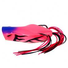 HENGJIA 1 件装 7 厘米/14 克软鳐蛙波爬钓鱼诱饵假鱼钩摇摆饵鲤鱼钓鱼渔具 - 彩色 - 查看 20