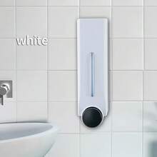 1PC 300ml Hotel Soap Dispenser | Single/Double/Triple Head Wall-Mounted Hand Sanitizer Bottle Back To School - White - View 9