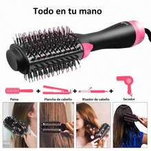 Cepillo Profesional Klack 3 En 1 Alisador – Secador – Moldeador y Rizador, la herramienta perfecta para alisar, secar, moldear y rizar tu cabello - Entrega en 24/48 horas desde España