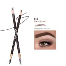 1pc Eyebrow Pencil With Natural Shaping, Easy To Apply, Defined & Volumized Brows, Smudge-Proof, Waterproof, Sweat-Resistant Makeup