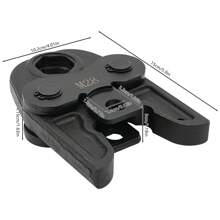 YUNRUX Alicates de prensado de mordazas de prensado de 18 mm, alicates de prensado para tubos compuestos