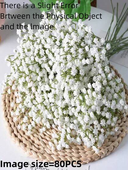 10/20/30/50 Starry Sky Artificial Flowers, Fresh And Romantic Artificial Bouquets, Made Of Never-Fading Plastic Material, Suitable For Home Outdoor Garden Decoration, Wedding, Hotel Hall, Party, Birthday Atmosphere Layout, Wedding Photography Props, Home Living Room Desktop Ornaments, Autumn Decoration, Halloween Decoration, Christmas Decoration