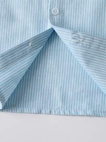 3-Piece New Style Boys Formal Suit Set, Summer White Wedding Pageboy Gentleman Outfit Includes Short Sleeve Jacket - White - View 4