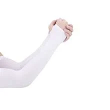 4 Pairs Of Sun Protection Cooling Arm Sleeves With Thumb Holes For Men And Women, Suitable For Golf Basketball Cycling Fishing Driving Jogging