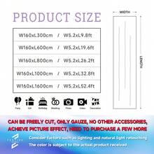 1pc White Sheer Transparent Mesh Netting, Decorative Fabric For Outdoor Wedding, Birthday Party, Floral Arch Decor, Perfect Holiday Party Decor To Create A Romantic Ambiance, Suitable For Various Occasions Like Diwali, Eid, Thanksgiving, Graduation Ceremony, Home Decor, Room Styling, Retirement/Housewarming Parties. The Pure White Sheer Mesh Netting Can Also Be Used As Photography Backdrop And Stage Decoration. - White - View 7