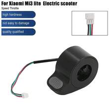 Brake Thumb Accelerator For Mi Mi3 Lite Kickscooter Electric Scooter Finger Throttle Thumb Accelerator Replacement Parts - Black - View 2
