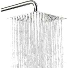 Regadera HOG.116 Cuadrada Tipo Lluvia de Acero Inoxidable ELE-GATE - Plateado - Ver 8