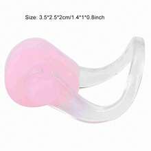 Waterproof Swimming Silicone Training Sport Protection Nose Clip(Pink) - As Shown - View 2