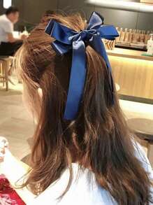 6 Pièces Chouchous à nœud papillon Élastiques Soyeux Bandes de Cheveux Corde à Cheveux nœud de Cheveux Supports de Queue de Cheval Accessoires pour Filles