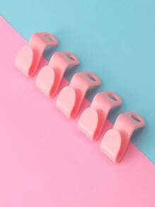 16 conectores de perchas de plástico con estilo, organizadores de pared ahorradores de espacio, soluciones de almacenamiento de armario con estilo, accesorios de ganchos duraderos, ganchos prácticos para el hogar y la cocina