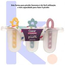Kit Forminha 12 Picolé Forma Molde Palito Sorvete Gelo Livre Bpa