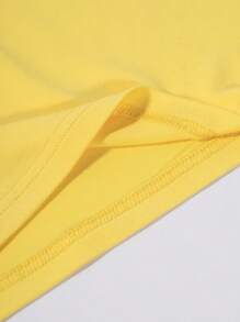 Custom Photo/Artwork/Logo Boys T-Shirt, Rapid Delivery, Yellow