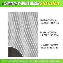 KEMORELA Heavy-Duty TPU Chicken Wire Mesh Roll - 40cm X 100m Garden & Poultry Fence Netting For Small Animals, Hexagonal Pattern, Durable Outdoor Use - Multicolor - View 4