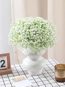 40pcs/20pcs Artificial Flowers Baby Breath Flower Fake Gypsophila, Roose Gypsophila Artificial Flowers Gypsophila Plants Gypsophila Flowers Gypsophila Artificial Bouquet Gypsophila Artificial Flowers For Wedding Bridal Bouquets Home Crafts Decoration, For Wedding Party Home Decoration Floral Bouquets DIY Accessories, Valentine Day, Gift Gifts Birthday Graduation- Plastic Flowers!!