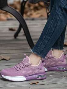 Women's Lightweight Shoes, Steel Toe Shoes, Outdoor Sports Shoes, Women's Hiking Shoes, Anti-Smash, Anti-Puncture, Outdoor Work Boots, Industrial Construction Warehouse Anti-Collision Work Labor Protection Shoes - Pink - View 4