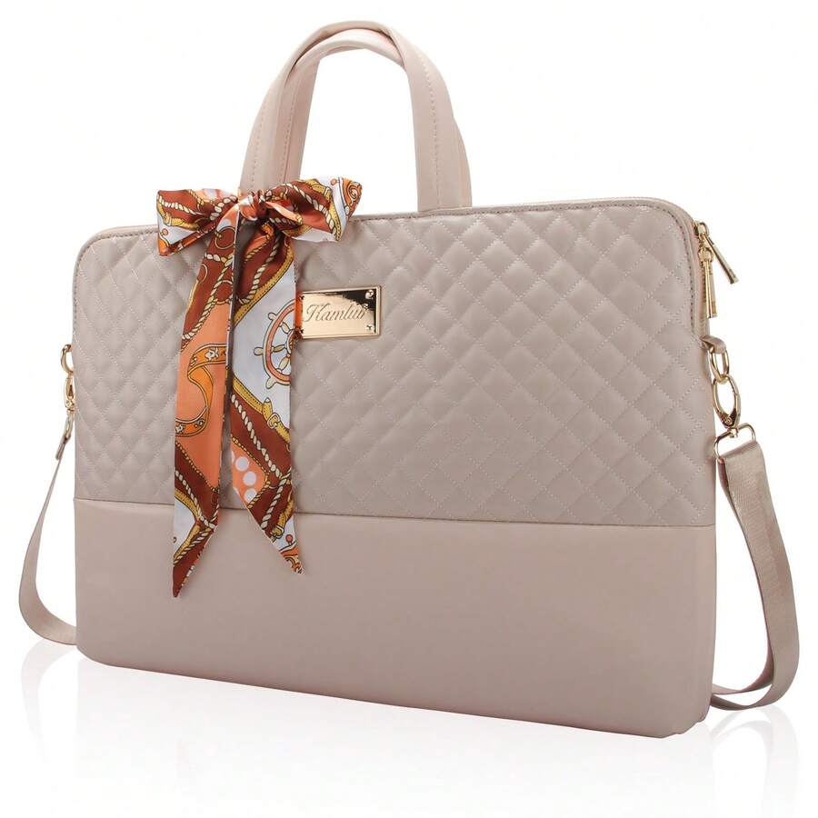 Kamlui Laptop Bag For Women 15.6 Inch 16 Compatible With Apple Air Pro Accessories Carrying Small 13 14 Tote Purse Backpack Sleeve Travel Essentials Work Cute 15 Computer Laptop Case