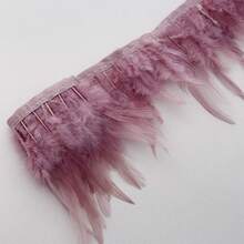 10个/包 彩色人造火鸡羽毛流苏，DIY手工材料，服装配饰，家居装饰 - 彩色 - 查看 42