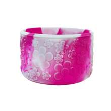 1 pieza Manga de silicona de 7,5 cm para el fondo de botas, manga de taza de silicona para flores, cubierta antideslizante para el fondo de la botella, accesorio para taza