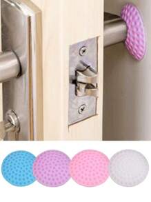 3Pcs Door Bumper Protector - Suitable For Doors, Cabinet Doors, Refrigerator Doors, Toilet Seats, Provides Impact Protection To Prevent Dents And Scratches, Ideal For Noise Reduction And Protection Of Door Walls At Home