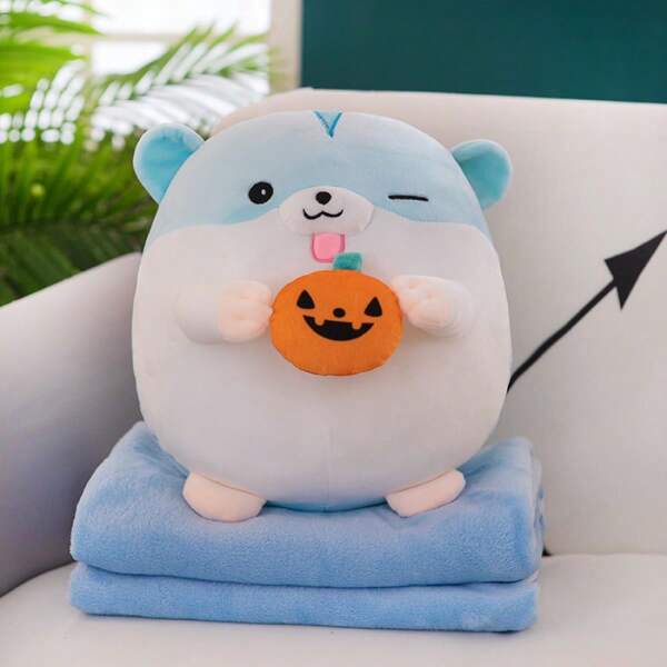Weiche Karikatur Hamster Geformte Klimaanlage Mit Sofa Kissen, HandwäRme, MäDchen Urlaubsgeschenk, BüRo Kissen
