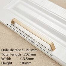 1 Pc Modern Simple Gold Cabinet Drawer Handle Nordic Shoes Cabinet Handle Wardrobe Door Single Hole Handle Furniture Hardware Accessories