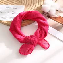 1pc Casual Polyester Fiber Anti-Pilling & Wrinkle Scarf, Suitable For All Seasons - Multicolor - View 4