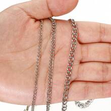 2m/Pack Reinforced Chain, Twisted Chain, Bag Accessories Chain, DIY Jewelry Materials, Suitable For Bracelet, Necklace, Earrings, Tassel - PJ0183 - View 5