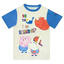 Peppa Pig Pyjamas I Boys George Pig Pyjamas I Kids George Pig And Dinosaur PJs I Official Merchandise - Blue - View 2